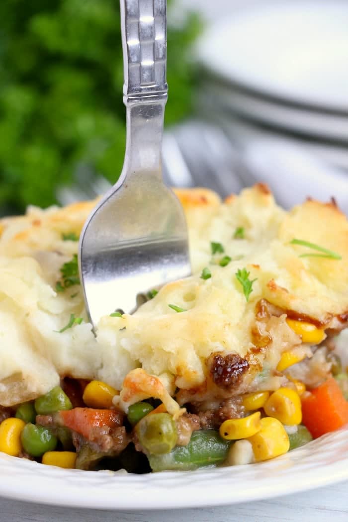 Shepherd's Pie with Ground Beef · The Typical Mom