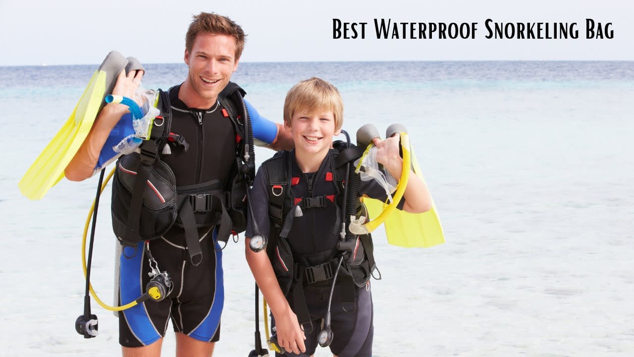 The Best Waterproof Snorkeling Bag & Waterproof waist bag Canoe Kayak Surfing.