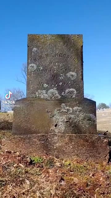 Watch someone transform a neglected tombstone