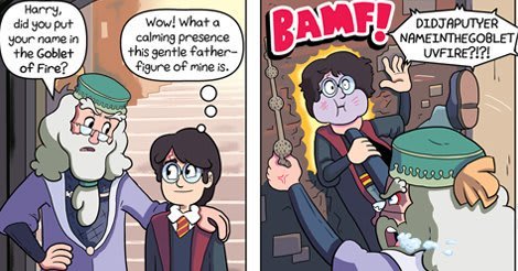 WTF Dumbledore?! https://t.co/uMkzOU7bHG >6 Ways the Harry Potter Movies Are Different From the Books