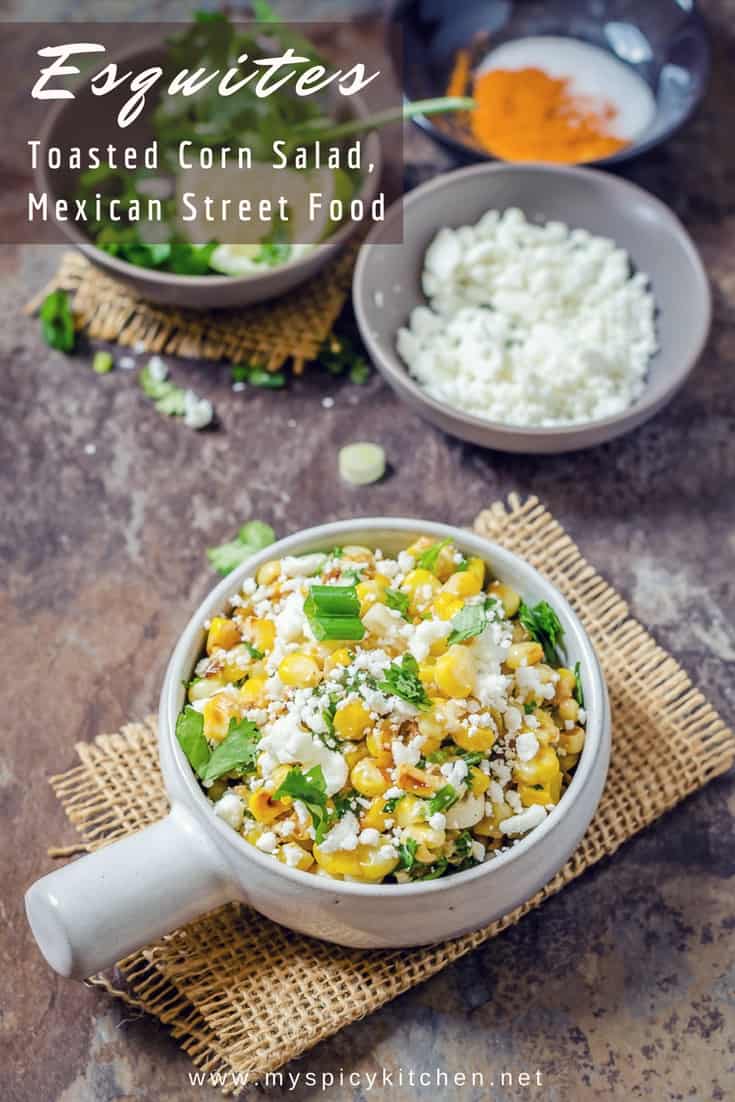 Esquites ~ Mexican Corn Salad