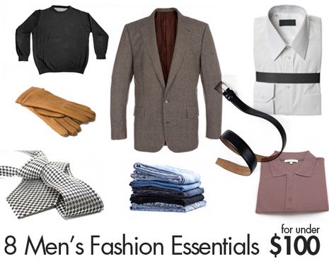 8 Men’s Fashion Essentials for Under $100