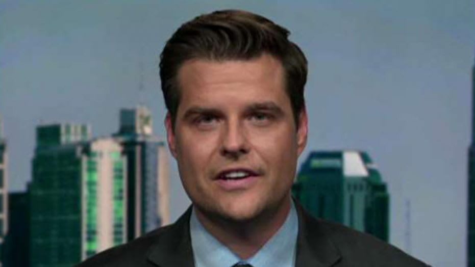 Rep. Gaetz: 'We're In A Brass Knuckles Political Fight'