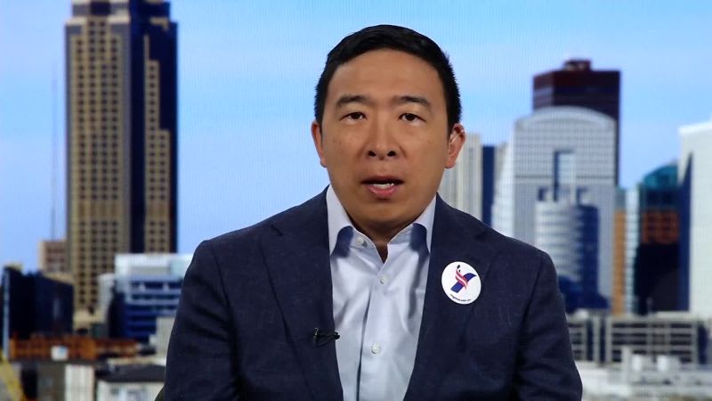 Yang says 'no choice' but to call Trump a white supremacist