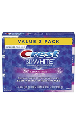 Crest 3D White Toothpaste Radiant Mint