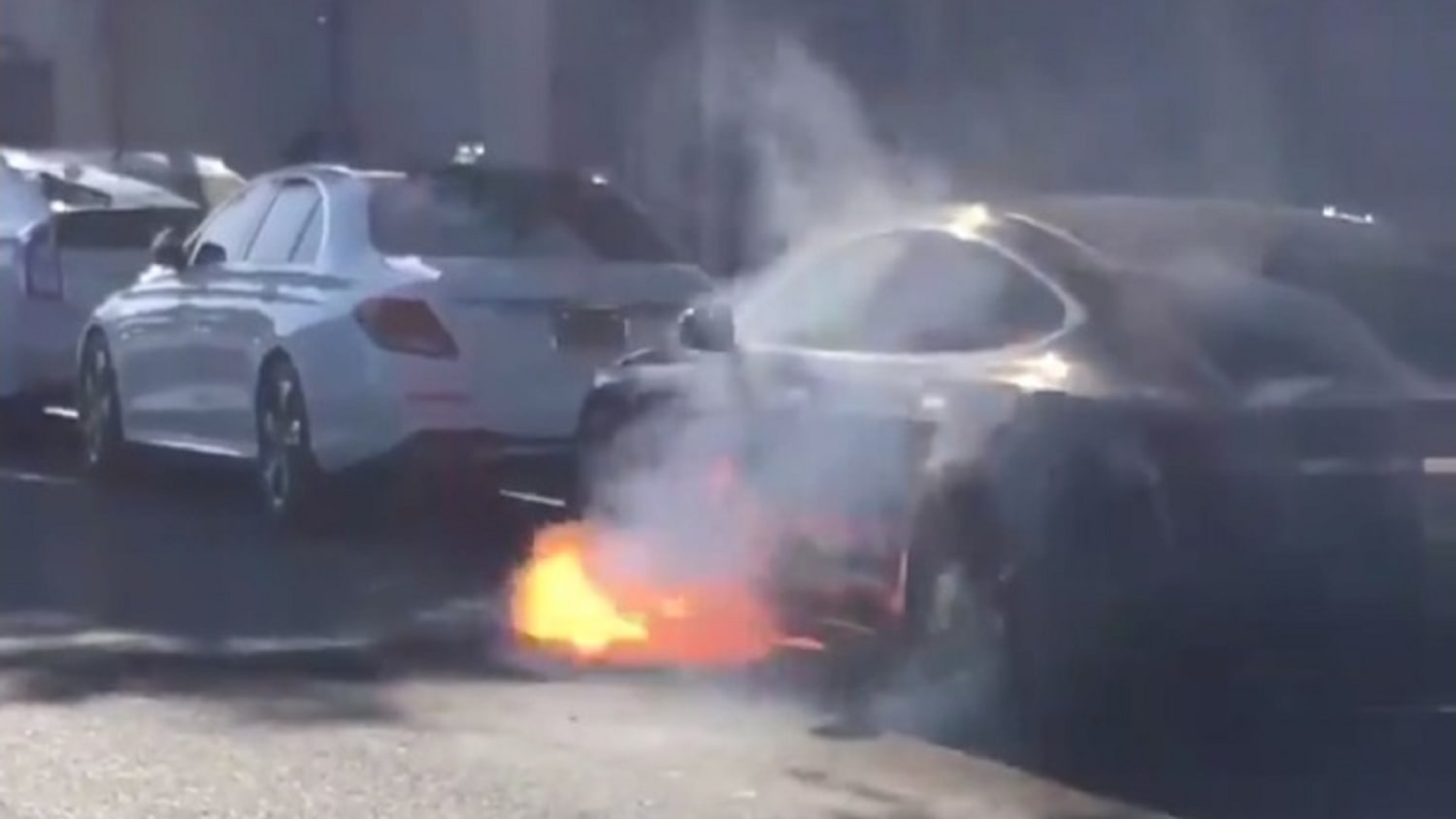 Parked Teslas Keep Catching on Fire Randomly, And There's No Recall In Sight