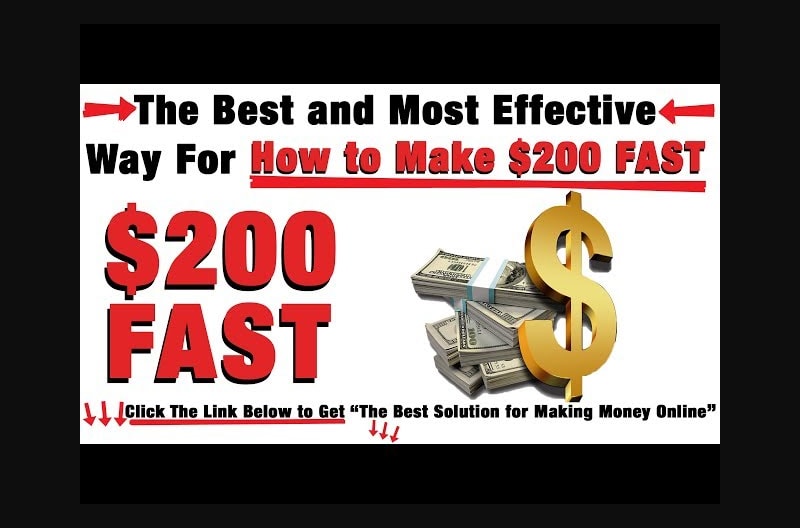 How to Make $200 FAST