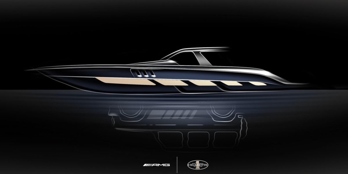 There's a New AMG Cigarette Boat on the Way