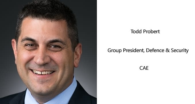 Todd Probert joins CAE as Group President, Defence & Security