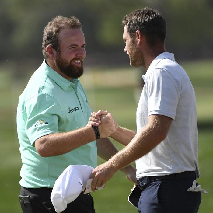Shane Lowry shoots 62 in 1st round, leads in Abu Dhabi