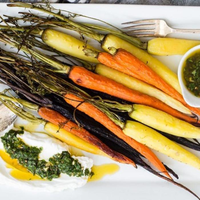 Caramelized Carrots with Chermoula