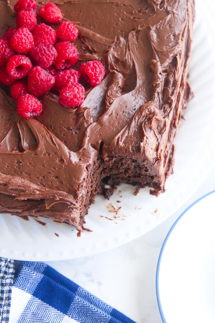 Gluten Free Chocolate Cake: So Simple, Moist, and Easy!