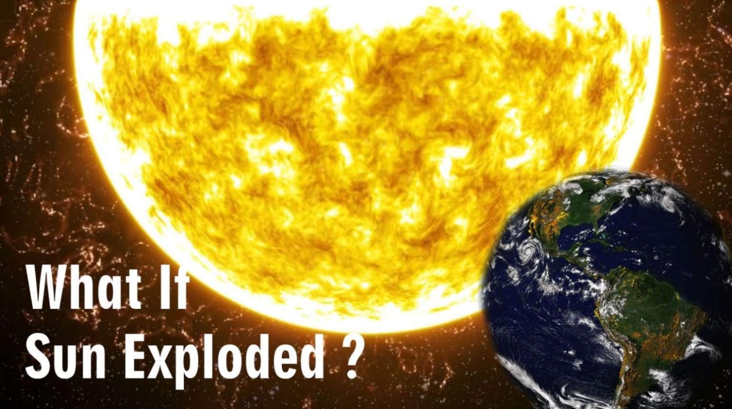 What If the Sun Suddenly Exploded? Would We Notice?