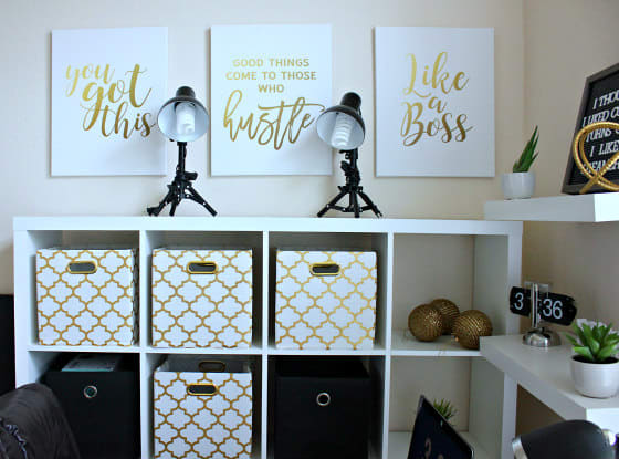 Home Office Inspiration: Part-time Guest Room Full-time Office