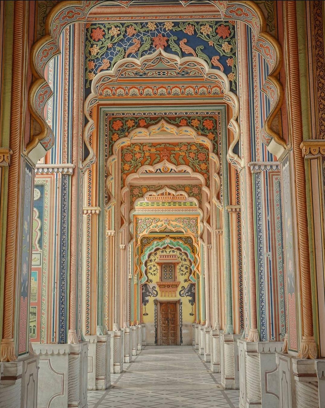 The Patrika Gate in Jaipur, India
