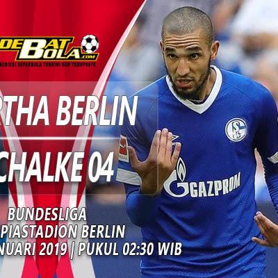 Prediksi Hertha Berlin vs Schalke 26 Januari 2019 - Liga Jerman