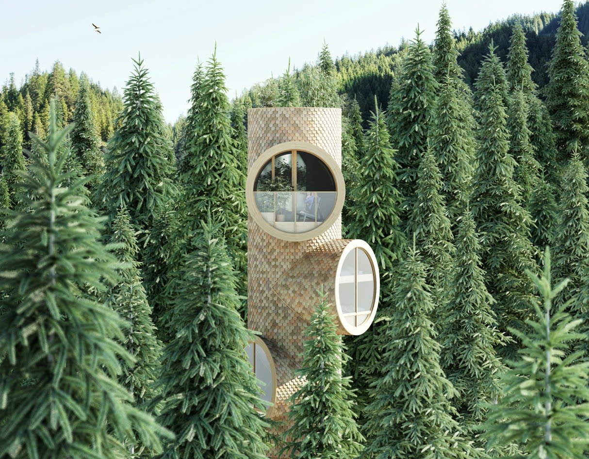 Take a Look at the Treehouse Designed to Look Like Minions
