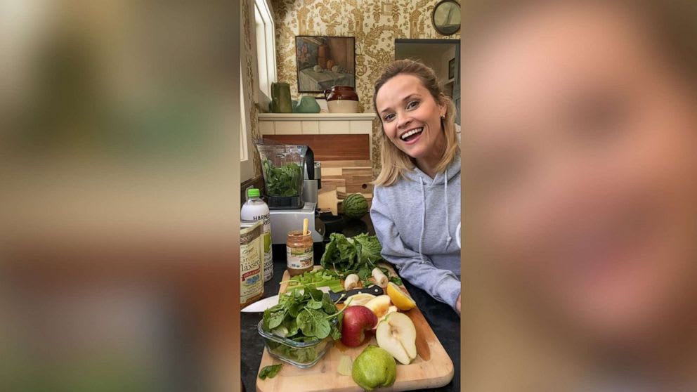 Reese Witherspoon shares her go-to smoothie recipe