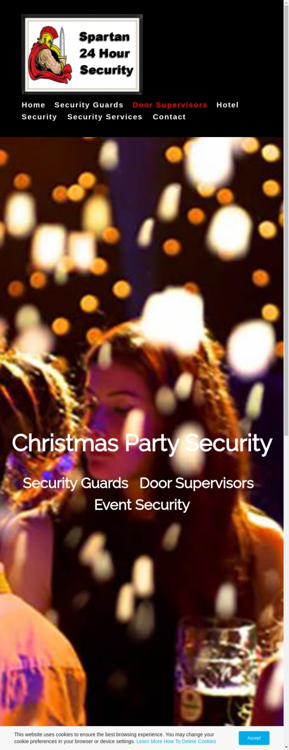 Christmas Party Security, Warrington, Manchester, Liverpool, North West..