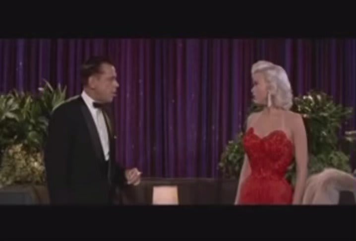 Strutting into the weekend like Jayne Mansfield in a slinky red dress in 1956’s “The Girl Can’t Help It”.