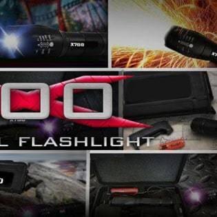 Alumitact X700 Tactical Flashlight Best Emergency Led Flashlight