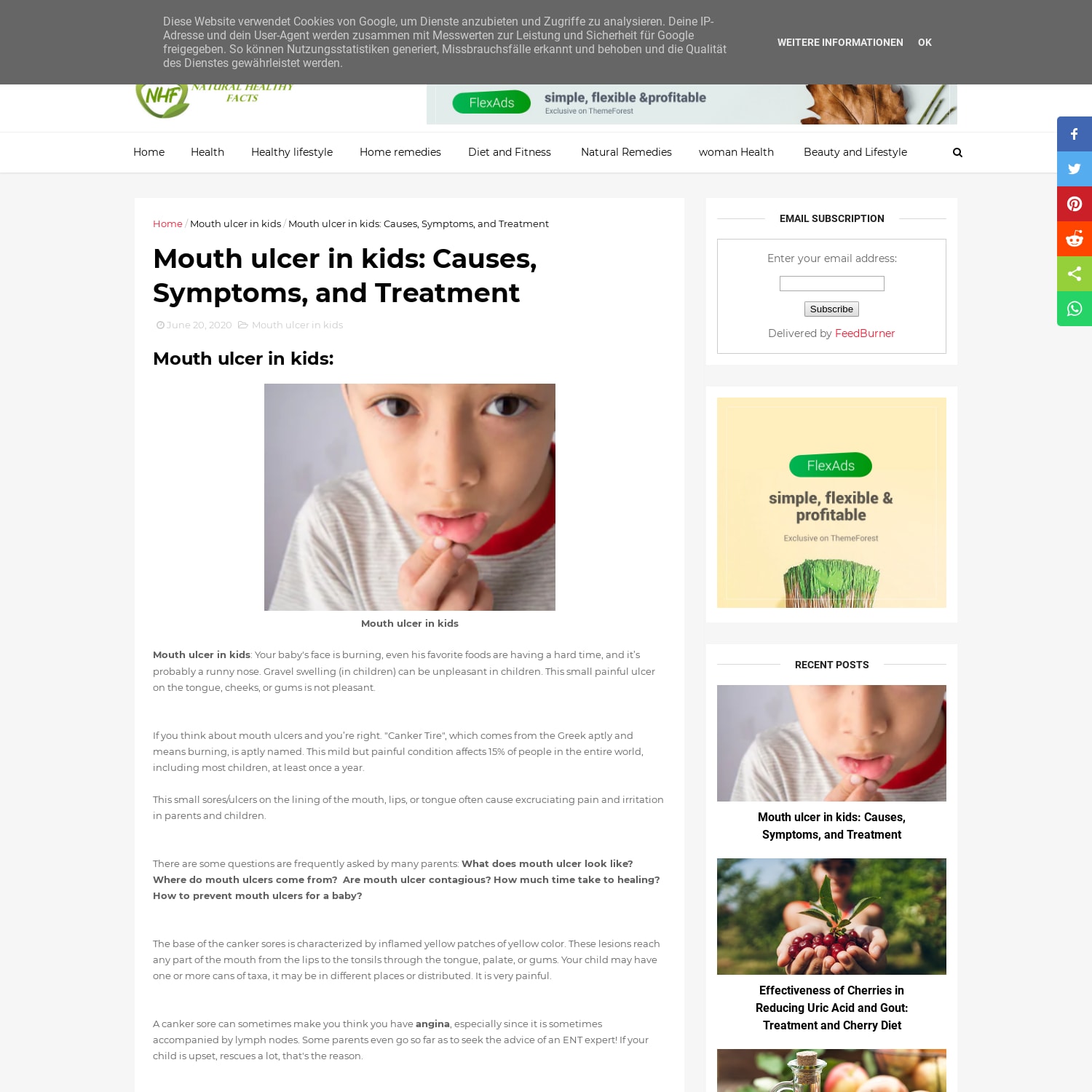 Mouth ulcer in kids: Causes, Symptoms, and Treatment
