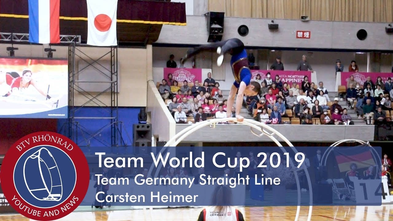 Team World Cup in Gymwheel 2019 Team Germany Carsten Heimer Straight Line