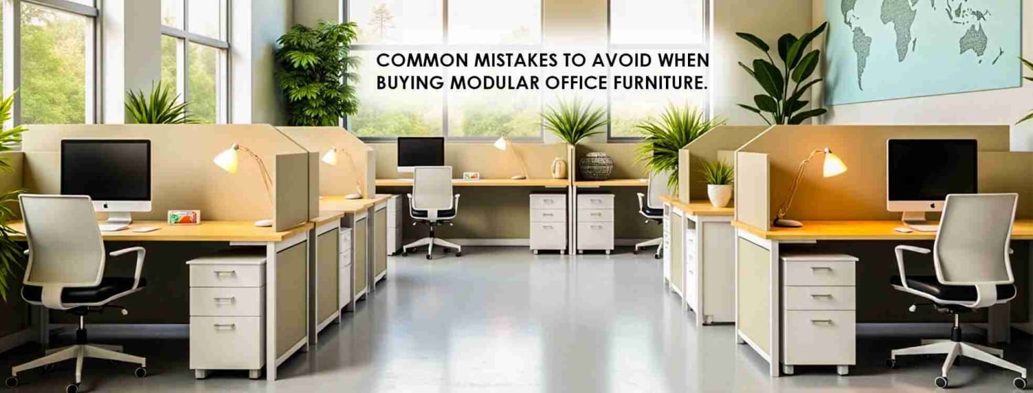 10 Common Mistakes to Avoid When Buying Modular Office Furniture