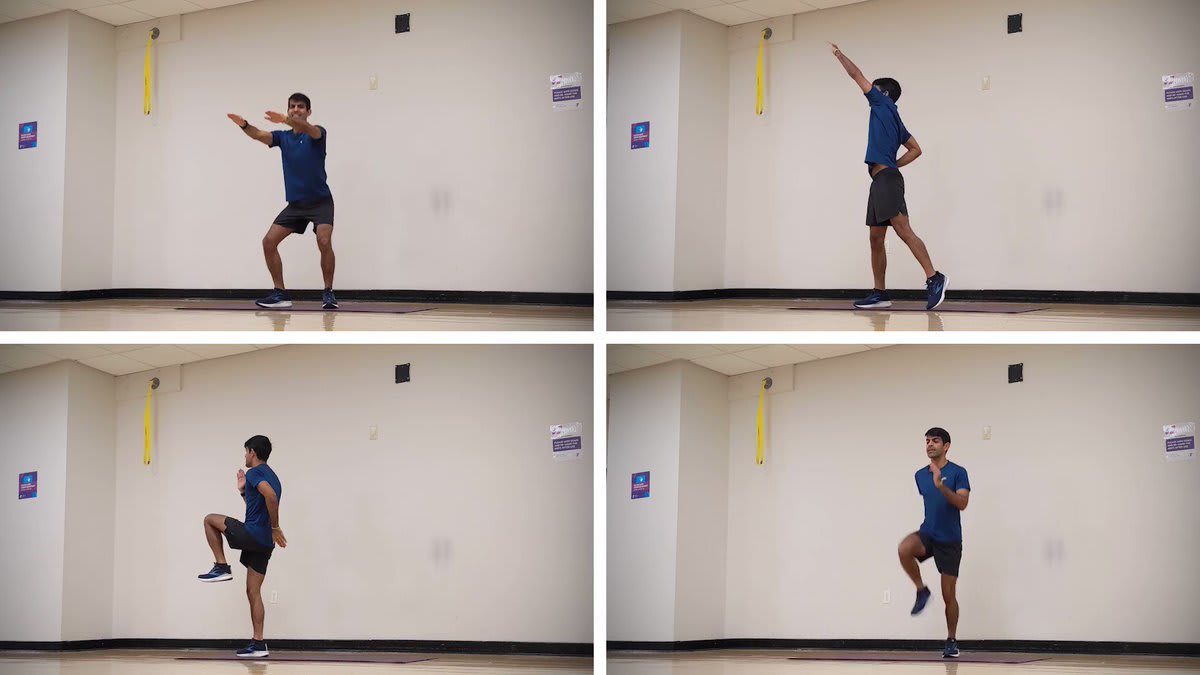 Trainer Raj Hathiramani shows you a calisthenics workout to help you run longer.