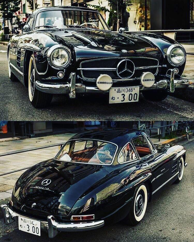 The Sl 300 Gullwing, produced during the 1950s.
