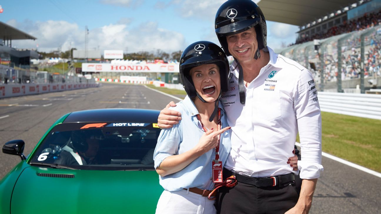 Susie and Toto Wolff talk Vettel, F1 politics and life in lockdown