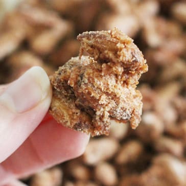 Cinnamon Roasted Almonds Recipe - Just 3 Ingredients!