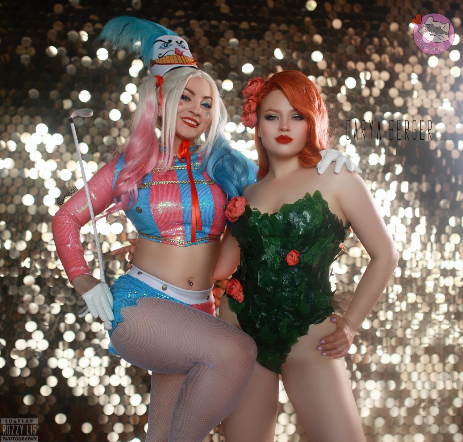 [Cosplay] Me as Harley Quinn with Darya Berger as Poison Ivy