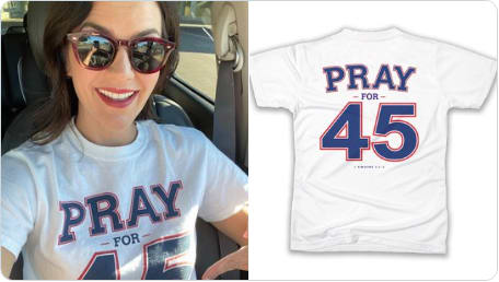 Evangelist Franklin Graham urges prayers for Donald Trump by promoting T-shirt