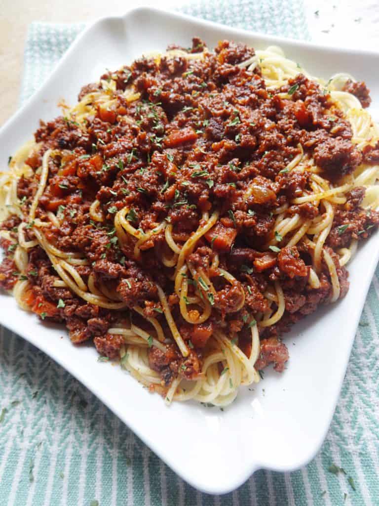 Spaghetti Bolognaise Sauce (Southern Style)
