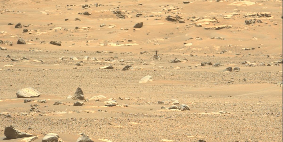 Mars Helicopter Lands Safely After Serious In-Flight Anomaly