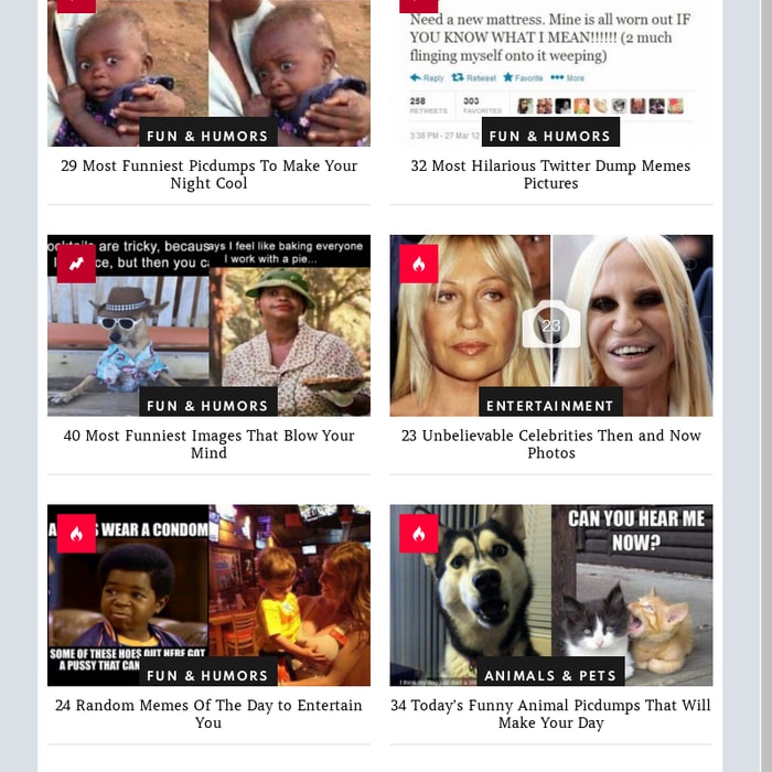 The front page of the Social Media