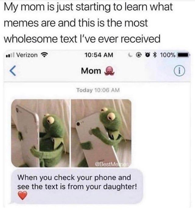 Mother learns what memes are