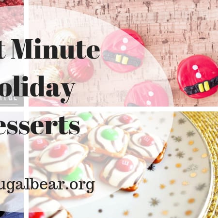 Last Minute Holiday Desserts - The Frugal Bear holiday desserts