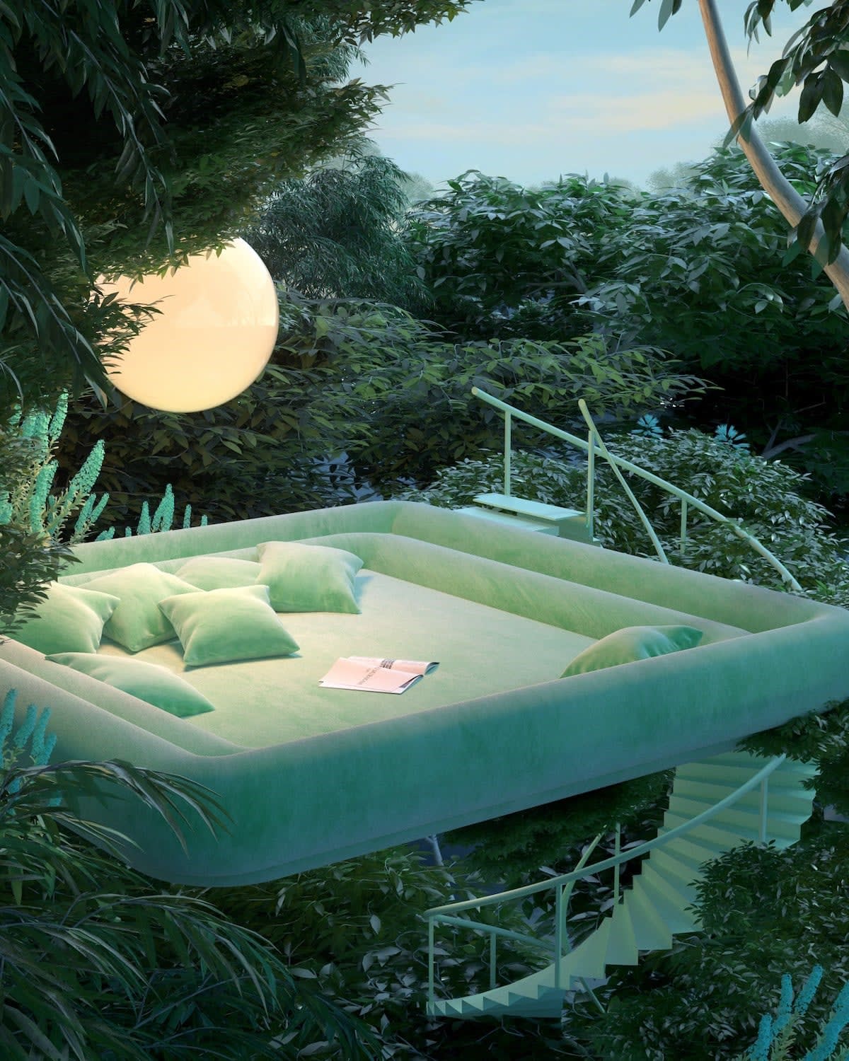 'Peppermint Gardens', a virtual cosy place.