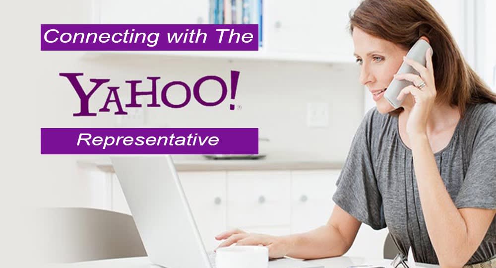 Connecting With The Yahoo Representative