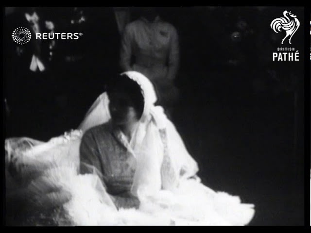 IRAN / ROYAL: Wedding of the Shah of Persia (1951)