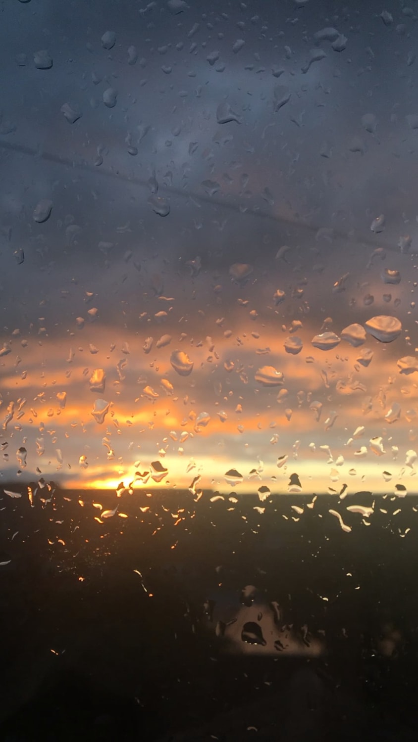 sunset after the rain (time lapse)