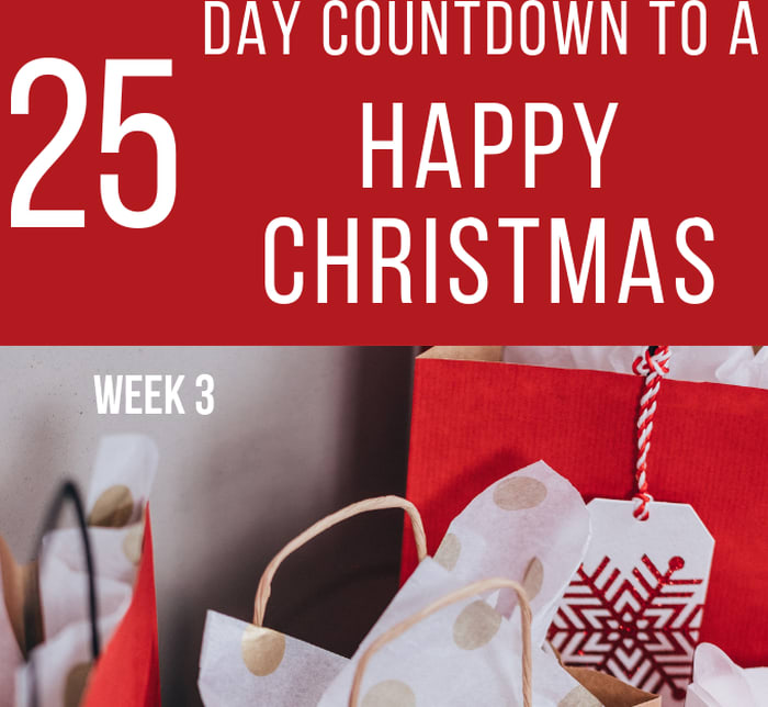 My 25 Day Final Countdown to a Happy Christmas #3