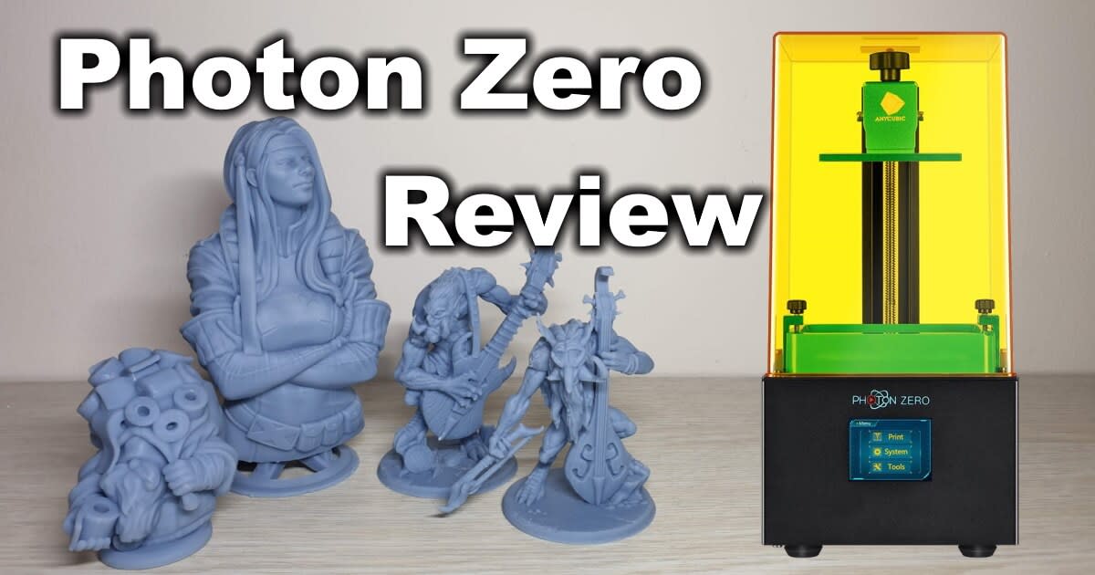Anycubic Photon Zero Review - Budget Resin Printer