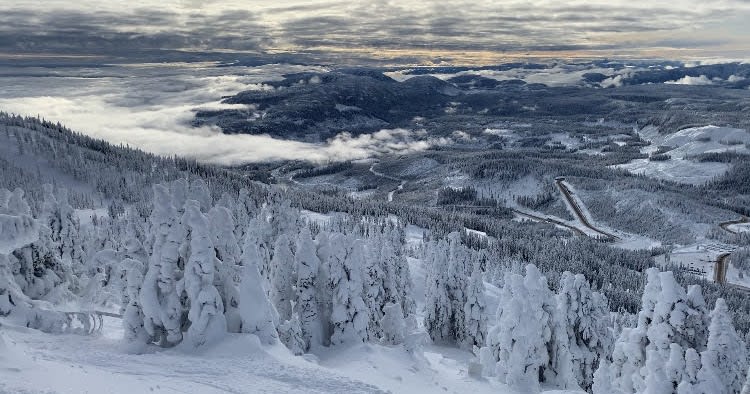 A beautiful Skiing Resort on Mt. Washington Vancouver Island