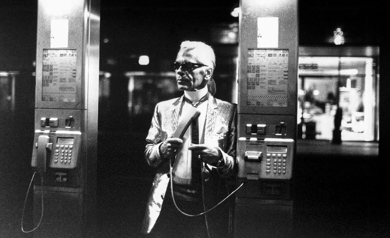 Unseen nighttime portraits of Karl Lagerfeld showcased in Berlin