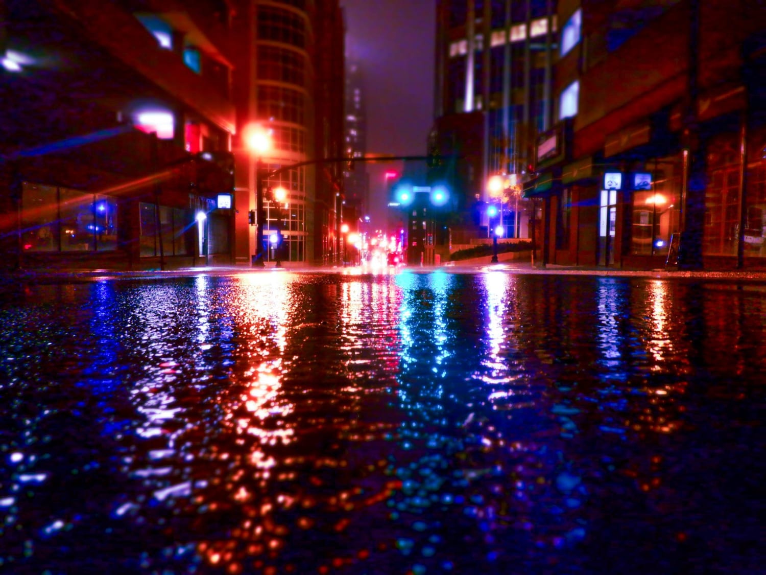 ITAP Early morning Nashville in the rain.