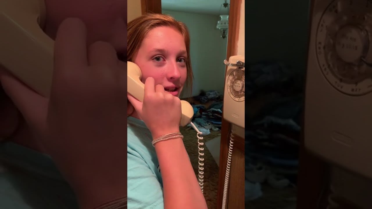 Gen Z Fails Trying to Use Rotary Phone || ViralHog