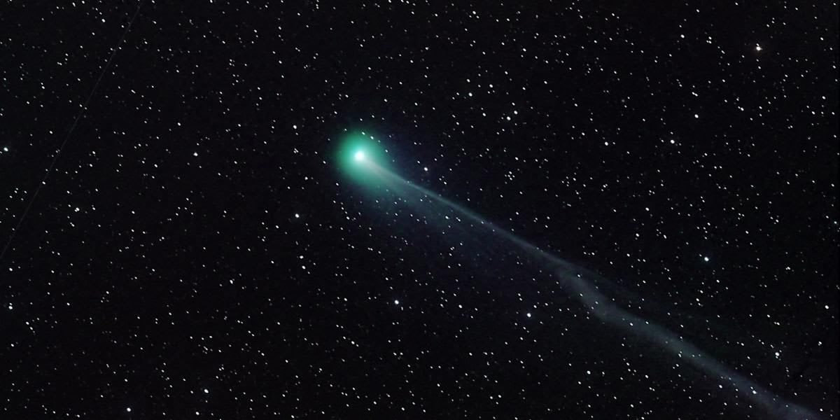 Comet Swan is visible to the naked eye, and it may get even brighter